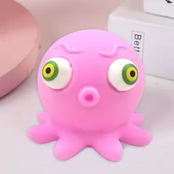 Милая, случайная цветовая гамма, удобная, сенсорная игрушка-фиджет, сногсшибательная кукла-осьминог, декомпрессионный подарок на день рождения