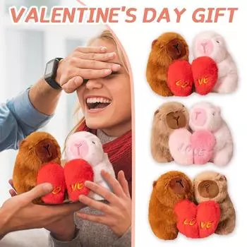 Милая студенческая девушка-пара рюкзак кулон признание плюшевая кукла One Size коричневый