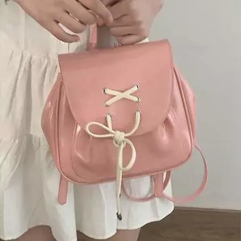 Милая сумка через плечо в балетном стиле с бантом, школьная сумка, милый рюкзак с бантом, подарок