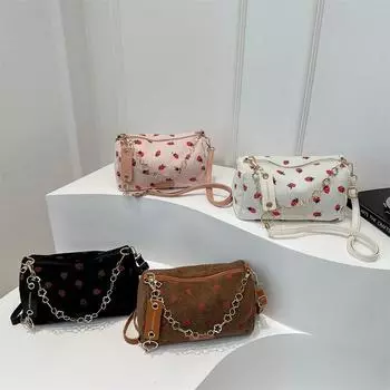 Милая сумка-подушка для девочек, летняя новая модная женская сумка, корейская версия, простая повседневная сумка через плечо