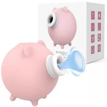 Милая свинья в форме осьминога, массажный вибратор для клитора груди, соска, присоски для клитора, женский мастурбатор, сексуальные игрушки для женщин, товары для взрослых B