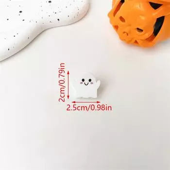 Милая тыква летучая мышь призрак череп акула заколка акриловая заколка коготь для волос забавное украшение для вечеринки на Хэллоуин аксессуары для волос подарки
