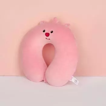 Милая U-образная подушка Zanmang Loopy, мультяшный аниме-наполнитель с эффектом памяти, мягкая, защитная, для шеи, игрушки для спальни для девочек, подарки