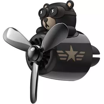 Милая утка пилот автомобильный освежитель воздуха автомобильный воздуховод аромат ароматерапевтический зажим твердые духи авто выход воздуха украшение интерьера автомобиля жёлтый