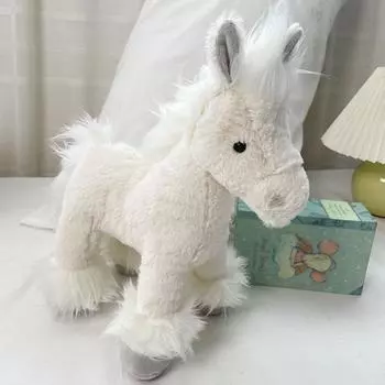 Милая Вейка Бейбей Пони Педалирующая Мягкая Игрушка Подарок Девочке На День Рождения Принцесса Кукла Единорог Подушка small 25cm