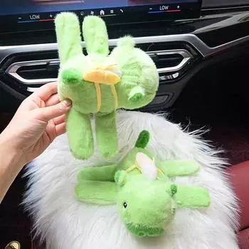 Милая забавная игрушка капибара, браслет с защелкой, милый браслет с мультяшным животным, кавайный плюшевый браслет с куклой, подарки на день рождения onesize