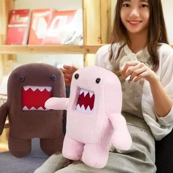 Милая забавная мультяшная плюшевая кукла для ТВ, японская система спутникового изображения, рекламная аниме-кукла, японская фигурка, мягкая набивка 20cm коричневый