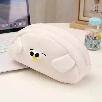 Милая забавная плюшевая сумка-карандаш с чайками