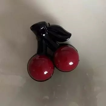 Милая заколка для волос в виде вишни Kawaii, зажим для волос с когтями для женщин, девочек, детей, заколка для волос, повязка на голову в виде краба, подарочные аксессуары для волос, головные уборы