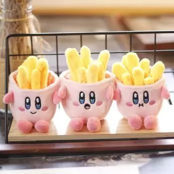 Милая Звезда: Подвеска Kabi, плюшевая игрушка, кукла, креативный мультяшный мешок для картошки фри, подвесной брелок 12 cm