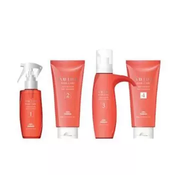 Milbon Aujua Aquavia 4-ступенчатая система салонного ухода Лечение Milbon Aujua LSC [Набор продуктов]