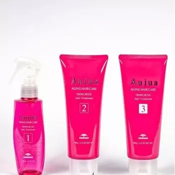 Milbon Aujua Imulize 5-ступенчатая система салонного ухода Набор из 3 Milbon Aujua LSC [Набор продуктов]