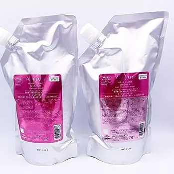 MILBON Aujua Quench Shampoo Moist 1000 мл Hair Treatment Moist 1000 г Сменный набор шампуней и кондиционеров [Набор] +