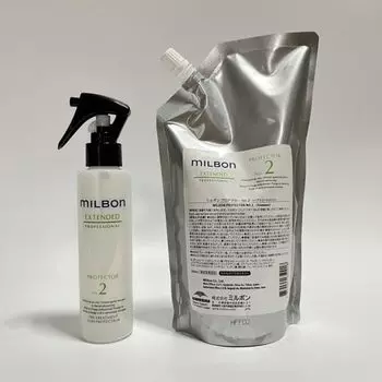 Milbon Extended Protector 600 мл Салонный уход Сменный блок с бутылкой Система ухода Global Milbon Milbon No.2
