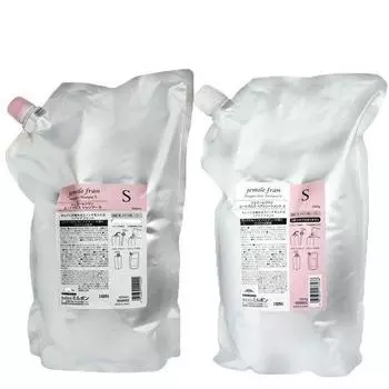 MILBON Gemile Fran Heat Gloss Shampoo S Treatment S 2500 г Набор шампуней для лечения [Набор] + [Запасной блок]