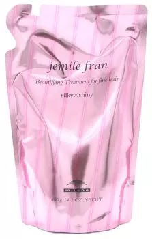 MILBON Gemile Fran Лечение Шелковистость и Блеск 400 г (Пополнение) розовый