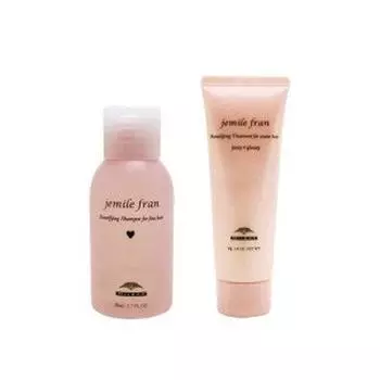 Milbon Gemile Fran Shampoo Heart H 50ml Treatment Juicy Glossy 50g Set +