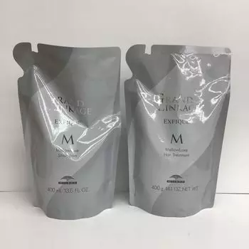 Milbon Grand Linkage Exfique Mellow Luxe 400mlR Refill Set Refill Shampoo/Treatment