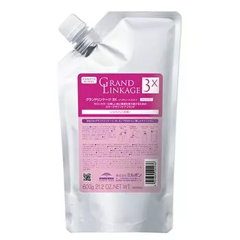Milbon Grand Linkage Салонный уход 3x 600 г Сменный блок