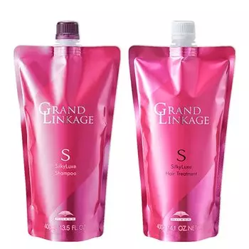 Milbon Grand Linkage Silky Luxe 400 сменный набор
