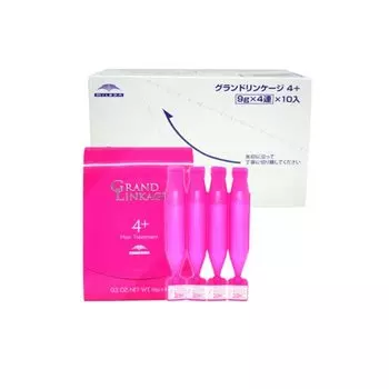Milbon Grand Linkage x 4 x 10 шт. набор Mu-4+ (9г штук) розовый