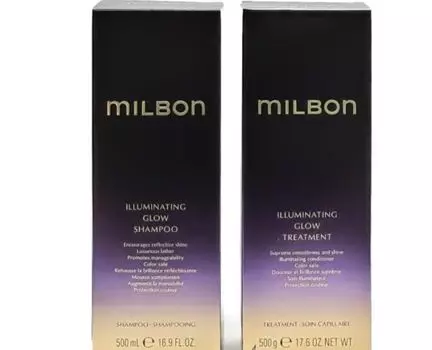 Milbon Illuminating Glow Shampoo Treatment 500 мл Global Milbon Premium Position набор Milbon LSC [комплект продуктов] и 2 предмета