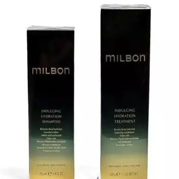 Milbon Indulging Hydration Шампунь-лечение 200 мл Global Milbon Premium Position набор Milbon LSC [комплект продуктов] и 2 предмета