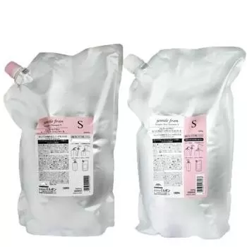 MIlbon Jemile Fran Heat Gloss Shampoo S Treatment S 2500 г Набор шампуней для лечения [Набор] + [Запасной блок]