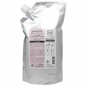 Milbon MILBON Gemile Fran Heat Gloss Treatment M 1000 г Сменный блок