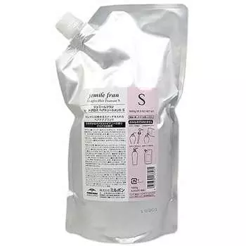 Milbon MILBON Gemile Fran Heat Gloss Treatment S 1000 г Сменный блок