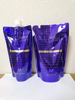 Milbon MILBON Plamia Hair Serum Shampoo M Treatment M 400 мл каждый сменный набор и