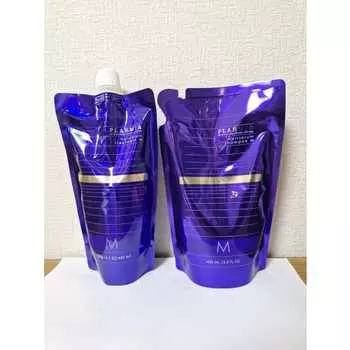 Milbon MILBON Plamia Hair Serum Shampoo M & Treatment M 400 мл каждый сменный набор