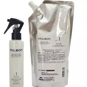 Milbon Moisture Primer 500 мл Global Milbon Replenishing Salon Treatment Refill с бутылочкой Milbon No.1