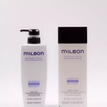 Milbon Nourishing Violet Treatment 500 г Цветовая обработка Global Milbon Blonde Plus Milbon LSC