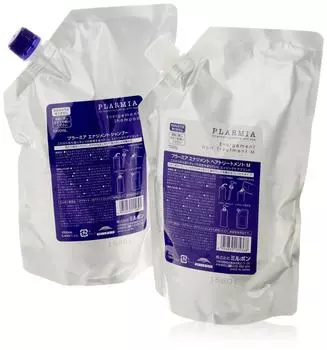 Milbon Plamia Energement Shampoo 1000 мл Treatment M 1000 г Refill