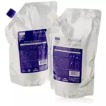 Milbon Plamia Energement Shampoo 1000 мл Treatment M 1000 г Refill