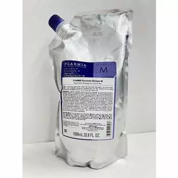 Milbon plamia hair serum shampoo m 1000ml refill