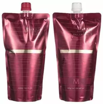 Milbon Plamia Обогащенный Шампунь 400 мл Лечение F 400 г Сменный Набор +