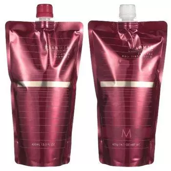 Milbon Plamia Обогащенный Шампунь 400 мл Лечение M 400 г Сменный Набор +