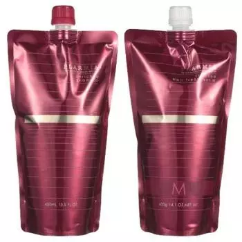 Milbon Plamia Обогащенный Шампунь 400 мл Лечение M 400 г Сменный Набор +