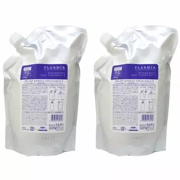 Milbon PLARMIA Энергетическое лечение волос F упаковка 1 кг наполнитель мягкие волосы и хотите сделать их Milbon PLARMIA [Набор 2] [Для пушистых]