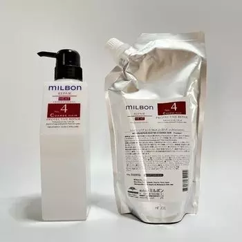 Milbon Repair Heat Protective Repair C Course Hair 600 г Салонная система ухода Сменный блок Уход № 4