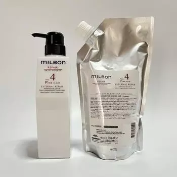 Milbon Repair No4 Средство для лечения тонких волос 600 г