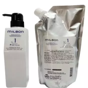 Milbon Smooth Fine Hair Treatment 600 г Global Milbon Smoothing Salon Treatment Refill с системой бутылочек Milbon No.1