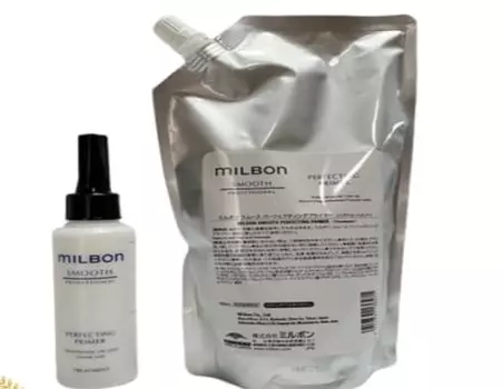 Milbon Smooth Perfecting Primer 600 мл Global Milbon Smoothing Salon Treatment Refill с бутылкой Milbon