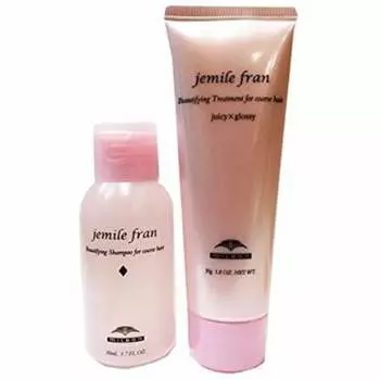 Milbon Travel Set Шампунь 50 мл и уход 50 г (Gemile Fran Diamond + Juicy & Glossy)