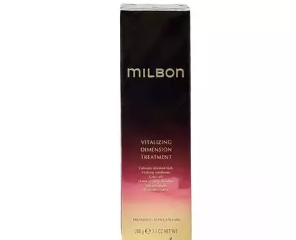 Milbon Vitalizing Dimension Treatment 200 г Глобальная премиальная позиция Milbon Milbon LSC