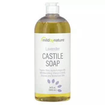 Mild By Nature, Lavender Castile Soap, 34 fl oz (1,005 ml)