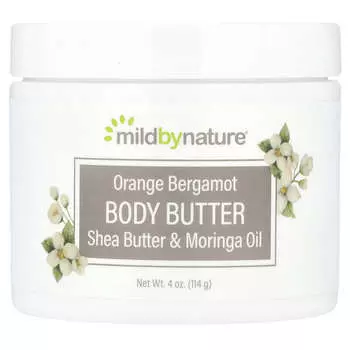 Mild By Nature, Масло для тела «Апельсин и бергамот», 4 жидких унции (118 мл)