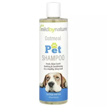 Mild By Nature, Овсяный шампунь для домашних животных, 12 жидких унций (355 мл)